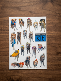 Custom Stickers - Sheets (Vinyl Backed)