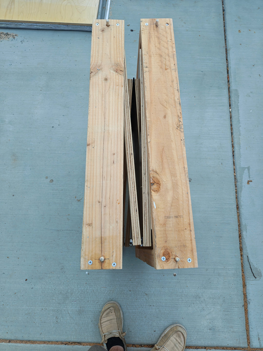 Folding Workbench - Space Saving, Sturdy, Folds/Unfolds in 30s
